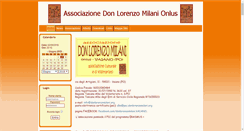 Desktop Screenshot of donlorenzomilani.org
