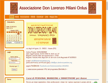 Tablet Screenshot of donlorenzomilani.org